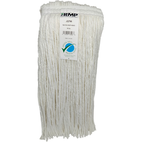 T&ecirc;te de vadrouille &eacute;troite &agrave; 4 plis, Rayonne, 16 oz, Style Coup&eacute; Fastek