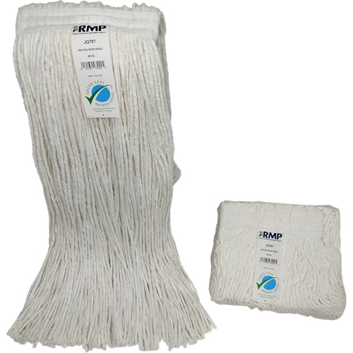 T&ecirc;te de vadrouille &eacute;troite &agrave; 4 plis, Rayonne, 24 oz, Style Coup&eacute; Fastek