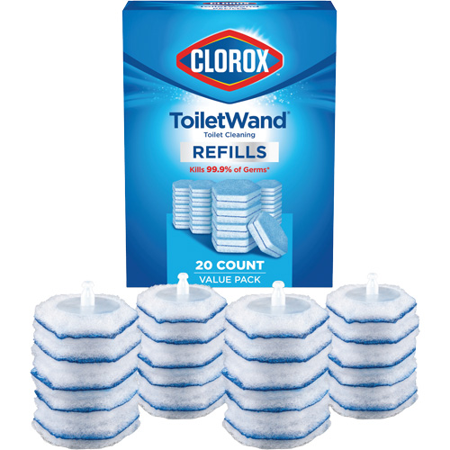 Disinfecting ToiletWand Disposable Cleaner 3-in-1 Starter Kit Fastek
