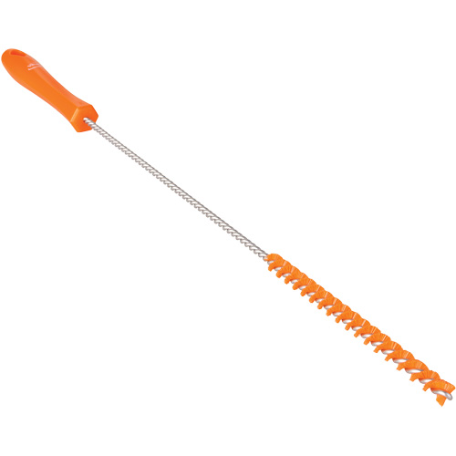 Brosse pour tubes, Soies Ferme, Longueur de 19-7/10", Orange Fastek