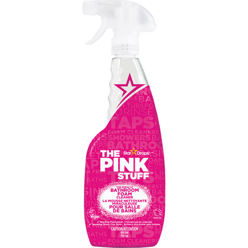 Nettoyant vaporisateur moussant pour salle de bain, 750 ml, Bouteille &agrave; g&acirc;chette Fastek