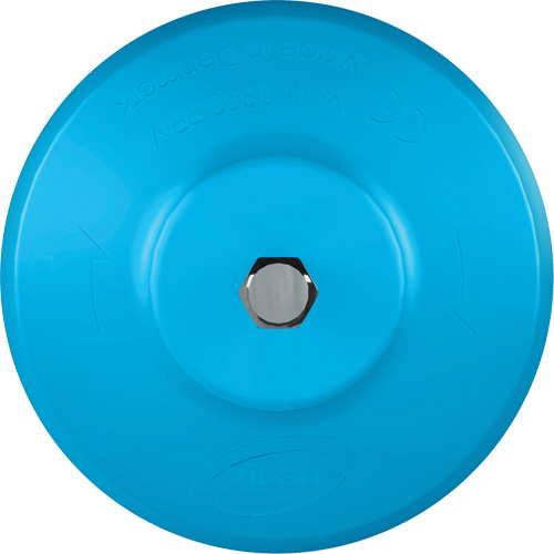 Brosse ronde HyDrive pour perceuse, Soies Tr&egrave;s ferme, Longueur de 3-1/10", Bleu Fastek