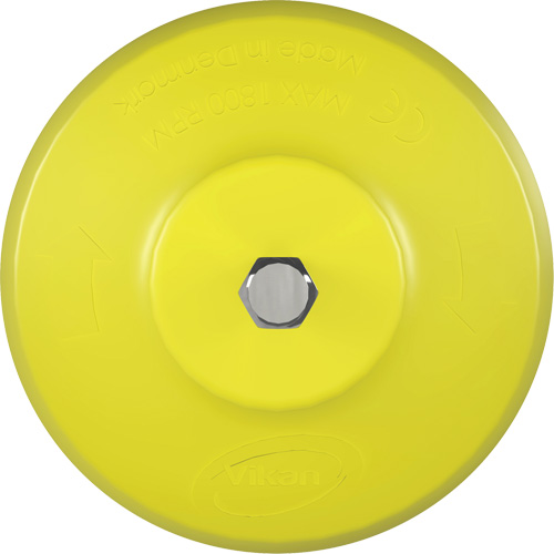 Brosse ronde HyDrive pour perceuse, Soies Tr&egrave;s ferme, Longueur de 3-1/10", Jaune Fastek