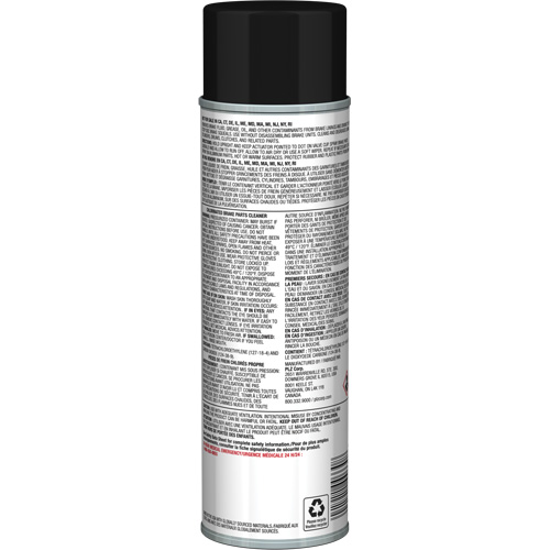 Pro Line Brake Parts Cleaner with Ultra Low VOC, Aerosol Can Fastek