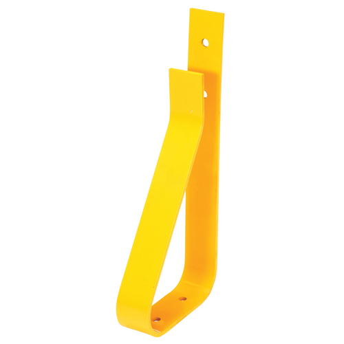 Rail Post, Steel, 10-3/4" L x 24" H, Yellow Fastek