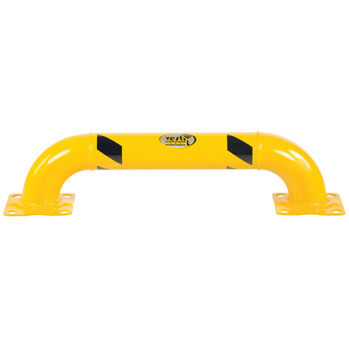 Low Profile Rack Guards, 3' W x 0.75' H, Yellow Fastek