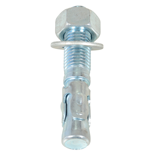 Wedge Bolt Anchor, Zinc Plated, 3/4" x 4-1/4" Fastek