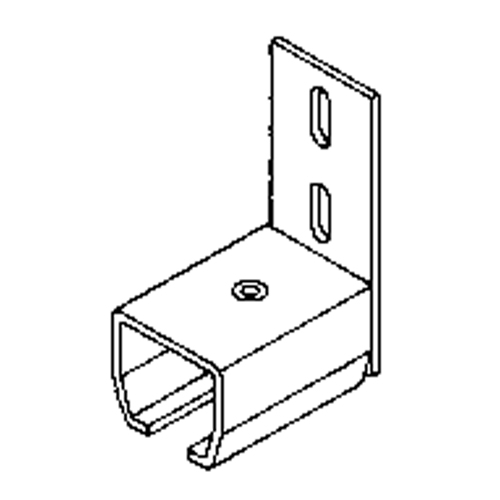 Curtain Partition Wall Mount End Connector Fastek