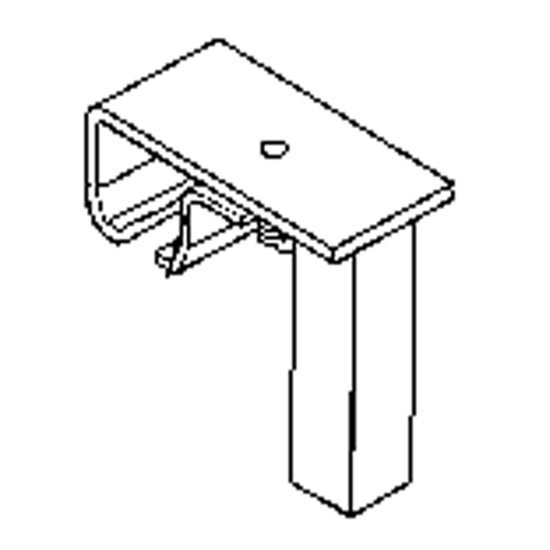 Track Bracket for Floor Support Hardware Fastek