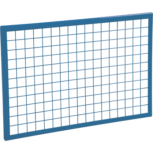 Wire Mesh Partition Components - Panels, 2' H x 3' W Fastek