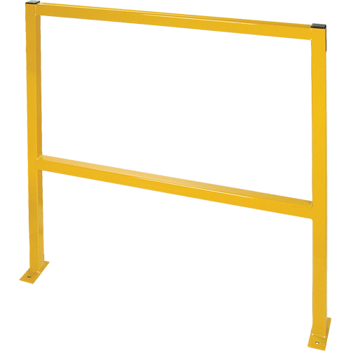 Protecteurs de p&eacute;rim&egrave;tre - Style tubulaire, 96" la x 49-1/2" h, Jaune Fastek