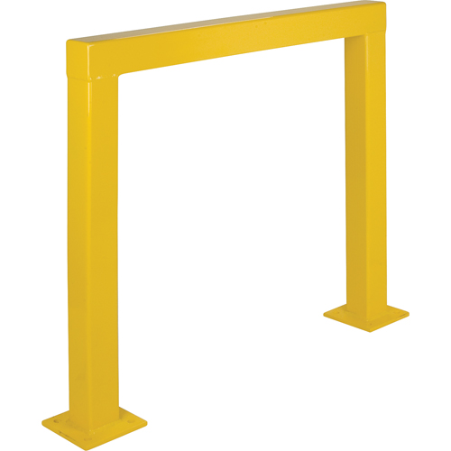 Safety Guards, 4' W x 3.5' H, Yellow Fastek