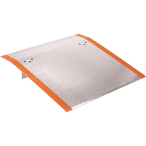 Aluminum Dockplates, 3700 lbs. Load Capacity, 36" L x 60" W x 7" H Fastek