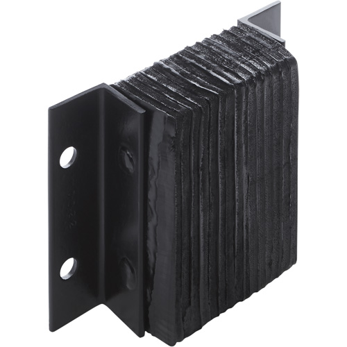 Butoirs de quai lamell&eacute;s, Horizontal, Caoutchouc, 12" la x 4" p x 10" h Fastek