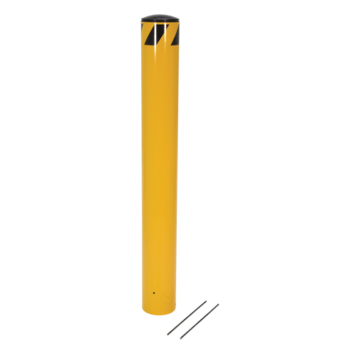 Bornes &agrave; couler, Acier, 36-1/2" h x 5-9/16" la, Jaune Fastek