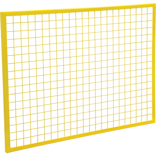 Wire Mesh Partition Components - Panels, 4' H x 3' W Fastek