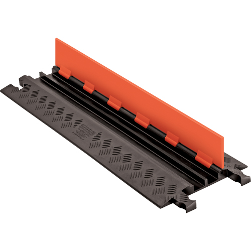 Protecteur de c&acirc;ble &agrave; profil bas Guard Dog, 2 canaux, 36" lo x 11,94" la x 1,25" h Fastek