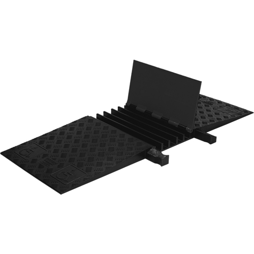 Guard Dog&reg; Cable Protector, 5 Channels, 18" L x 50" W x 1.875" H Fastek