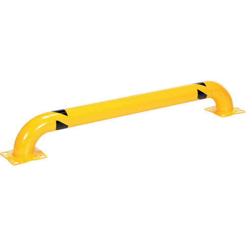 Low Profile Rack Guard, 5.3' W x 0.74' H, Yellow Fastek