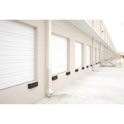 Laminated Dock Bumpers, Vertical, Rubber, 11" W x 4" D x 20" H Fastek