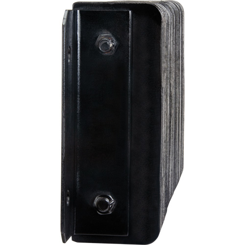 Laminated Dock Bumpers, Horizontal, Rubber, 24" W x 4" D x 12" H Fastek