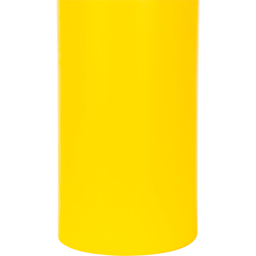 Capuchon en poly&eacute;thyl&egrave;ne pour borne de protection, 6-5/8" dia. x 52" l, Rouge/Jaune Fastek