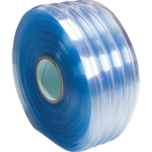 Rideau en lani&egrave;res nervur&eacute;es pour basses temp&eacute;ratures, 164' x 12" x 0,12" Fastek