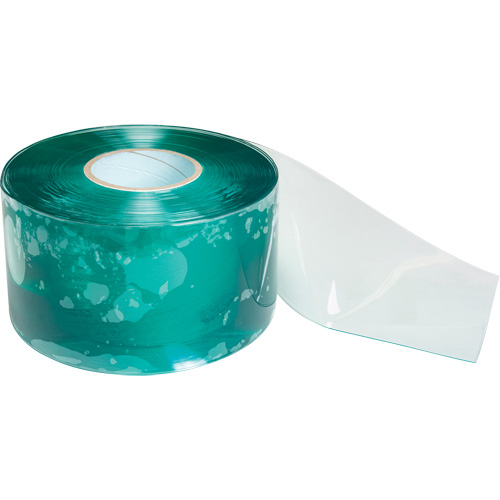 Rideau en lani&egrave;res &agrave; dissipateur d'&eacute;lectricit&eacute; statique, 164' x 8" x 0,08" Fastek