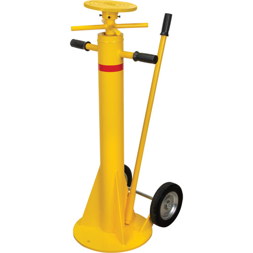 100,000 lbs. Static Capacity Trailer Jack, 20 tons Lift Capacity Fastek