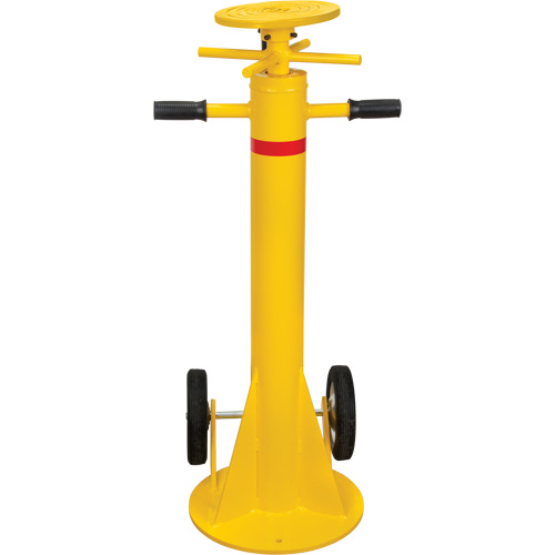100,000 lbs. Static Capacity Trailer Jack, 20 tons Lift Capacity Fastek