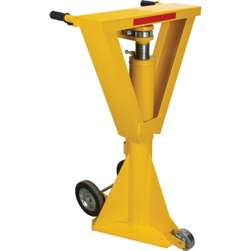 100,000 lbs. Static Capacity Ratchet Beam Trailer Jack, 20 tons Lift Capacity Fastek