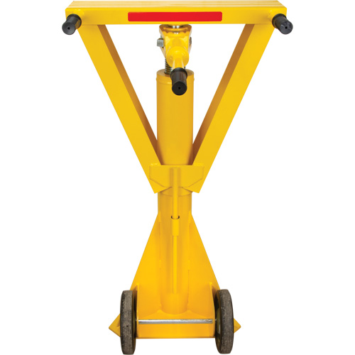 100,000 lbs. Static Capacity Ratchet Beam Trailer Jack, 20 tons Lift Capacity Fastek