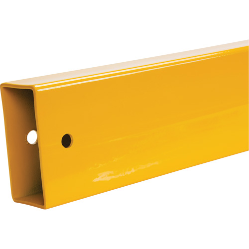 Lift-Out Light-Duty Guard Rail, Steel, 4' L x 4" H, Safety Yellow Fastek