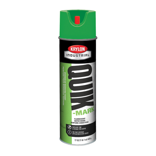 Peinture de marquage industrielle &agrave; base d'eau pour le travail en hauteur Quik-Mark, 17 oz, Canette a&eacute;rosol Fastek