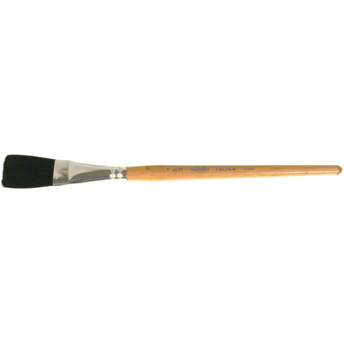 One Stroke Paint Brush, 3/4" Brush Width, Ox Hair, Wood Handle Fastek