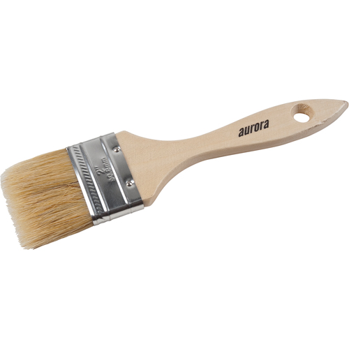Pinceaux s&eacute;rie AP200, Soie blanche, Manche Bois, Largeur de 2" Fastek