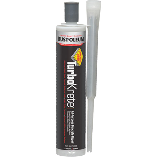 TurboKrete&reg; All-Purpose Epoxy Repair, Cartridge/Tube, Grey Fastek