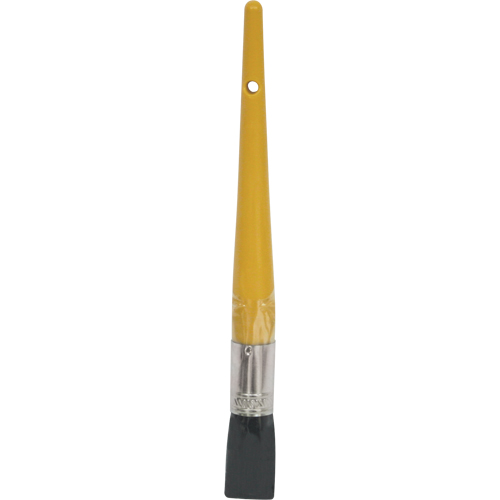 Oval Paint Brush, Bristle, Plastic Handle, 25/32" Width Fastek