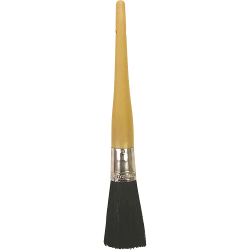 Oval Paint Brush, Bristle, Plastic Handle, 15/16" Width Fastek