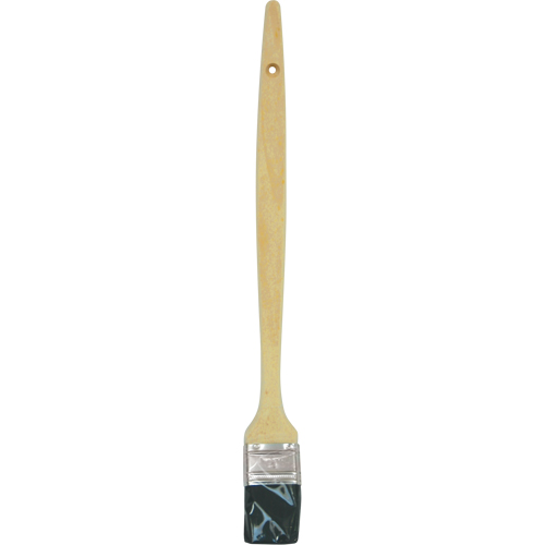 Radiator Paint Brush, Bristle, Wood Handle, 2" Width Fastek