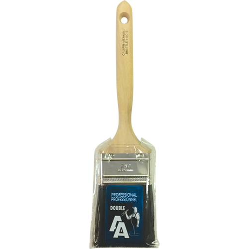 Straight Sash Paint Brush, Bristle, Wood Handle, 2-1/2" Width Fastek