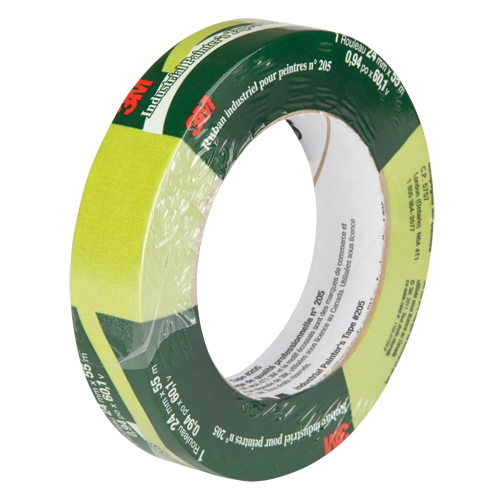 Ruban-cache pour peintre 205, 24 mm (1") x 55 m (180'), Vert Fastek