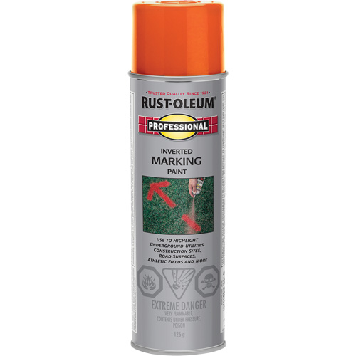 Inverted Marking Paint Spray, Aerosol Can Fastek