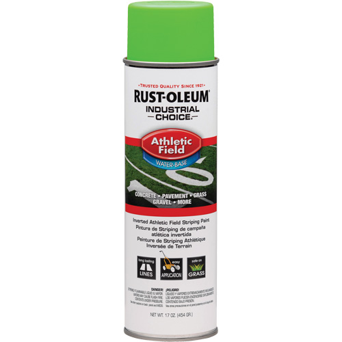 Industrial Choice&reg; AF1600 Athletic Field Striping Paint, Green, Aerosol Can Fastek