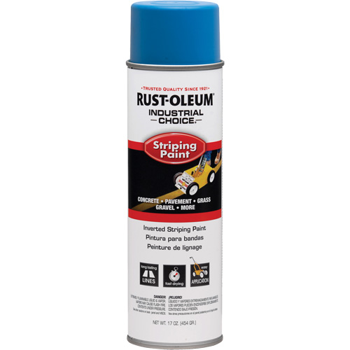 S1600 System Inverted Striping Paint, Blue, Aerosol Can Fastek