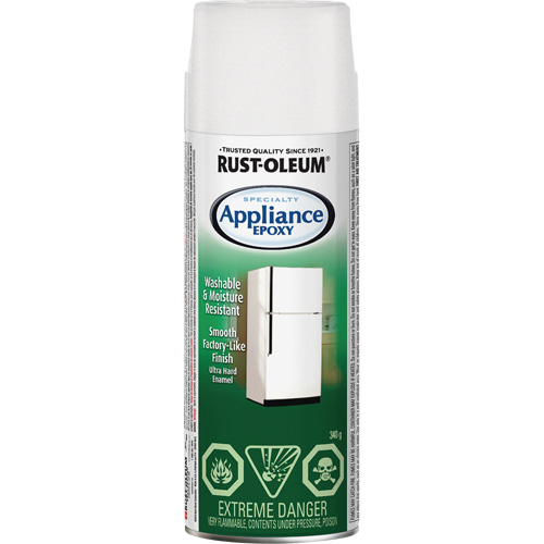 Rev&ecirc;tement &eacute;poxyde sp&eacute;cialis&eacute; pour &eacute;lectrom&eacute;nagers, Canette a&eacute;rosol, Blanc Fastek