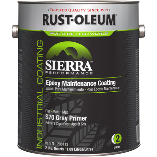 Sierra Performance S70/S71 Water-Based Epoxy Acrylic Primer, Gallon, Grey Fastek