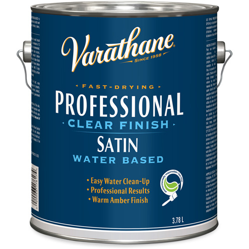 Fini professionnel Varathane, 3,78 L, Transparent, Satin Fastek