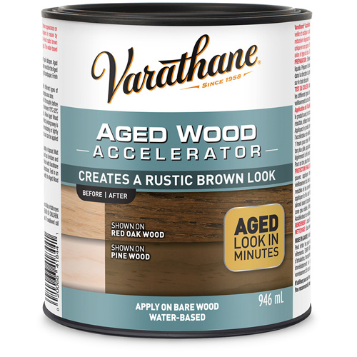 Varathane&reg; Aged Wood Accelerator, 946 ml, Rustic Brown Fastek