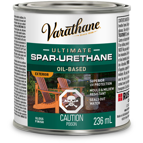 Fini diamant pour bois Varathane ext&eacute;rieur, 236 ml, Transparent, Brillant Fastek